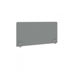 Экран тканевый для стола L1000мм Metal System Б.ТЭКР-1 Серый