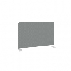 Экран тканевый боковой L600мм Metal System Б.ТЭКР-60 Серый/Белый